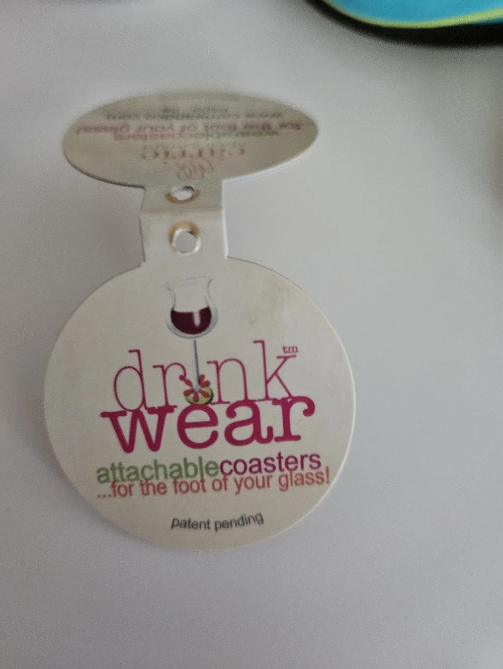 DRINKWEAR 4-Piece Flip Flop Coaster Set